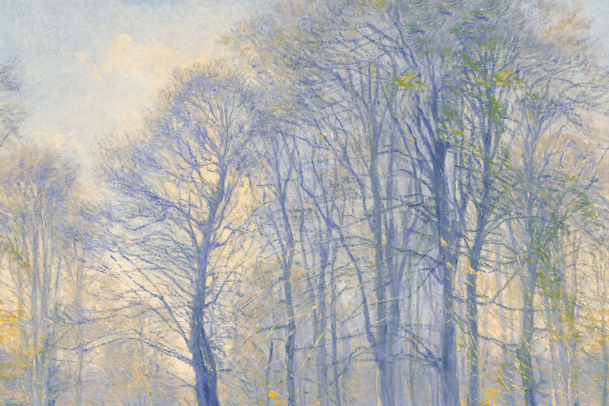Coppice Blue mural by Hovia