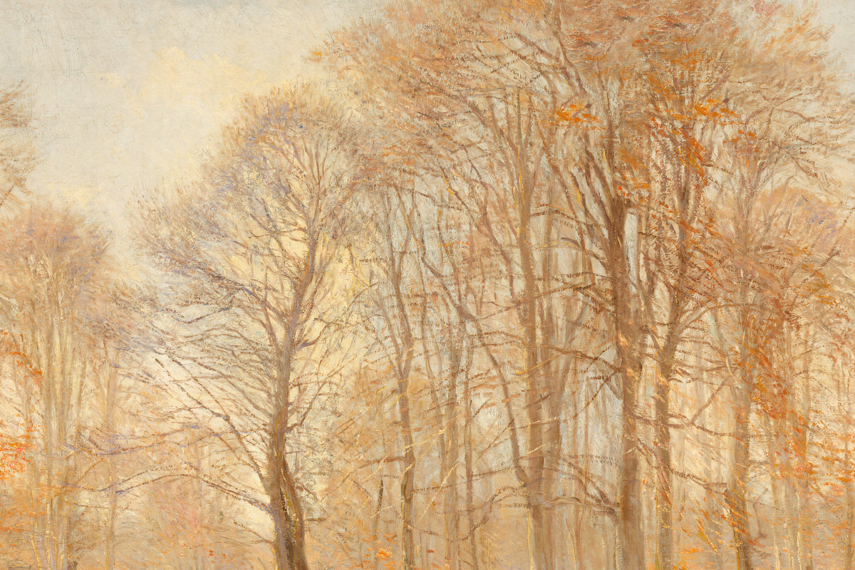 Coppice Orange mural by Hovia