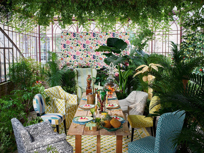 Corail Fabric by Pierre Frey shown in a room setting (view 2)