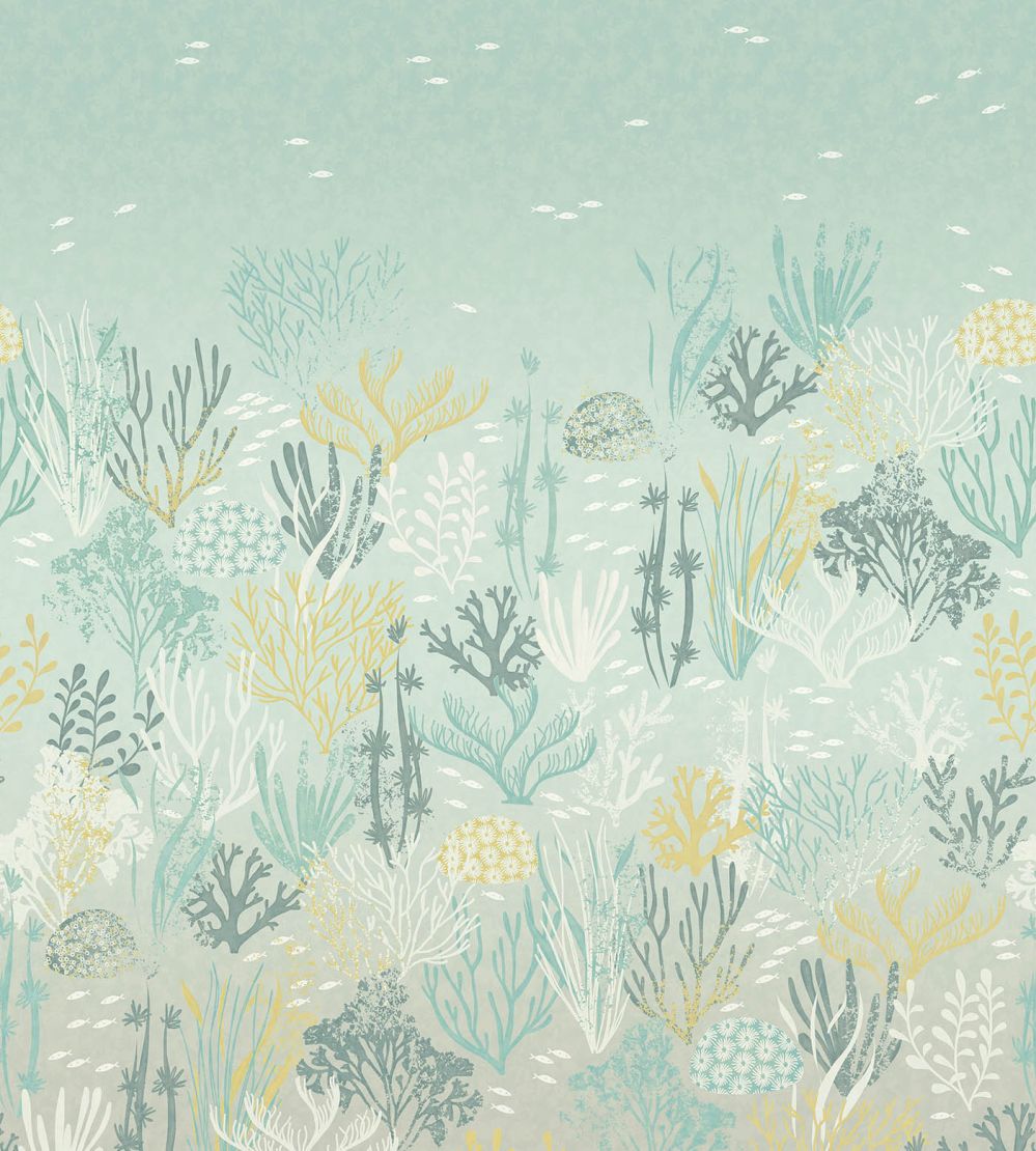 Coral Escape Mural by Eijffinger