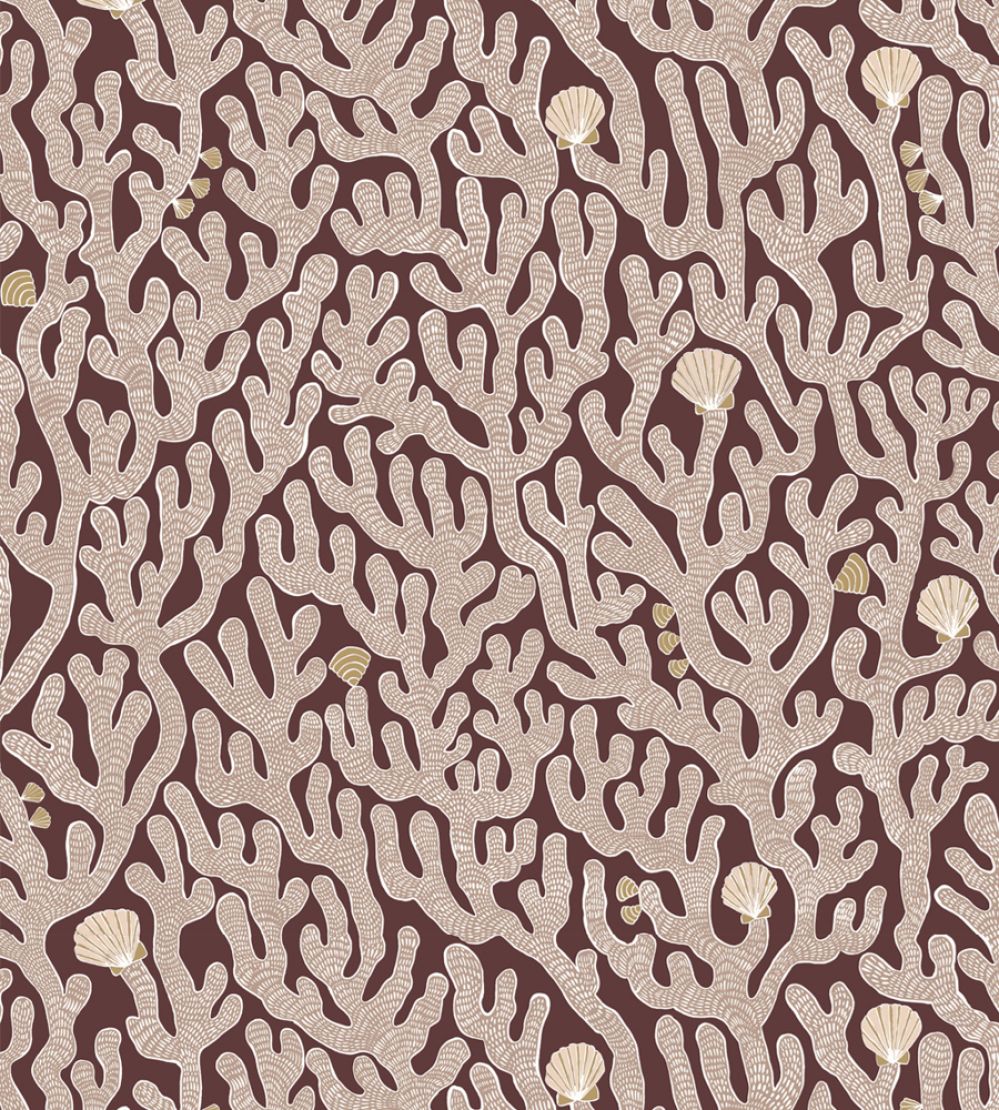 Coral Wallpaper by Josephine Munsey Spicer Brown