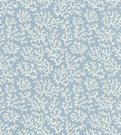 Coral Wallpaper by Langelid Von Bromssen Faded Denim