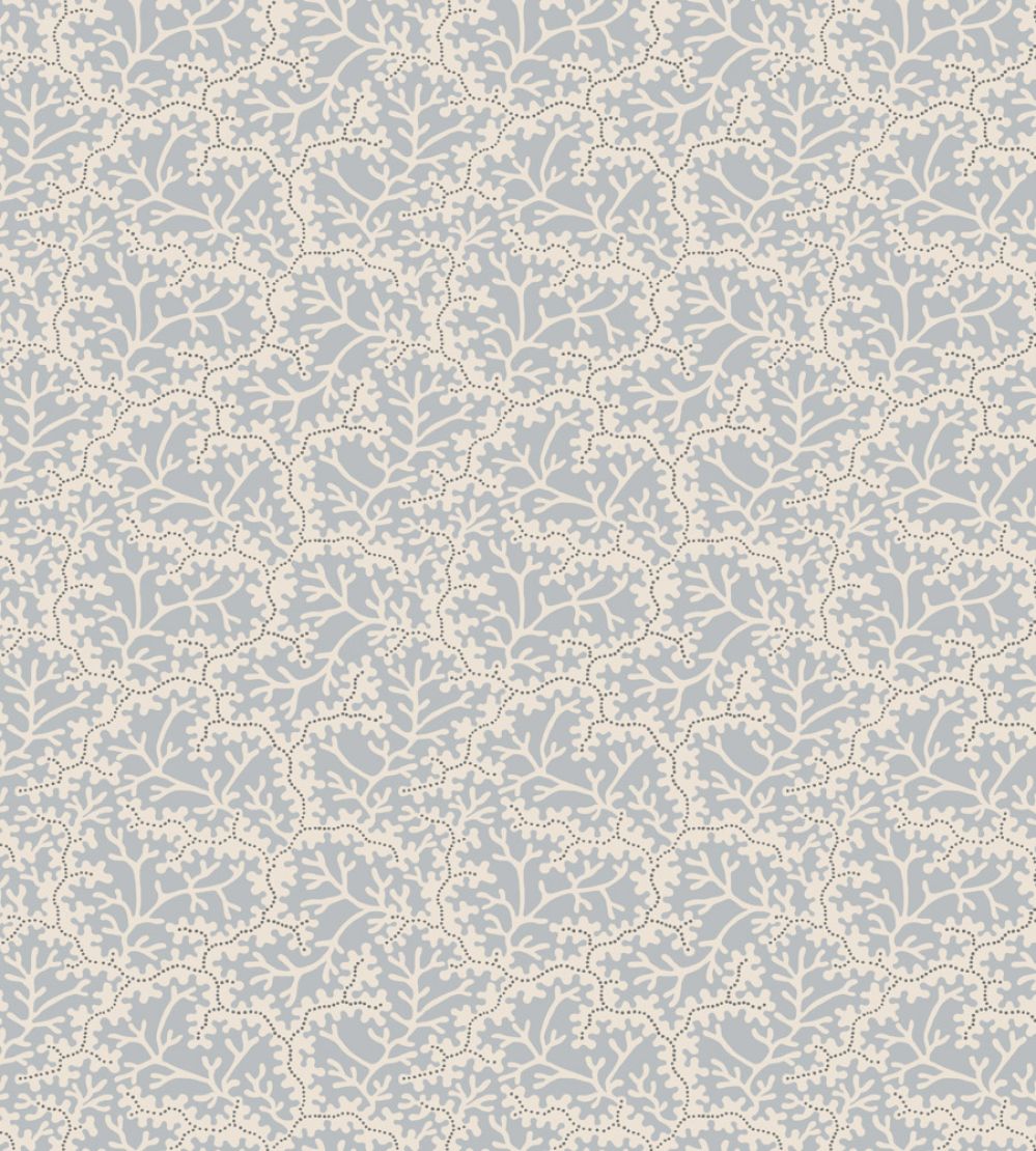 Coral Wallpaper by Sandberg Light Blue