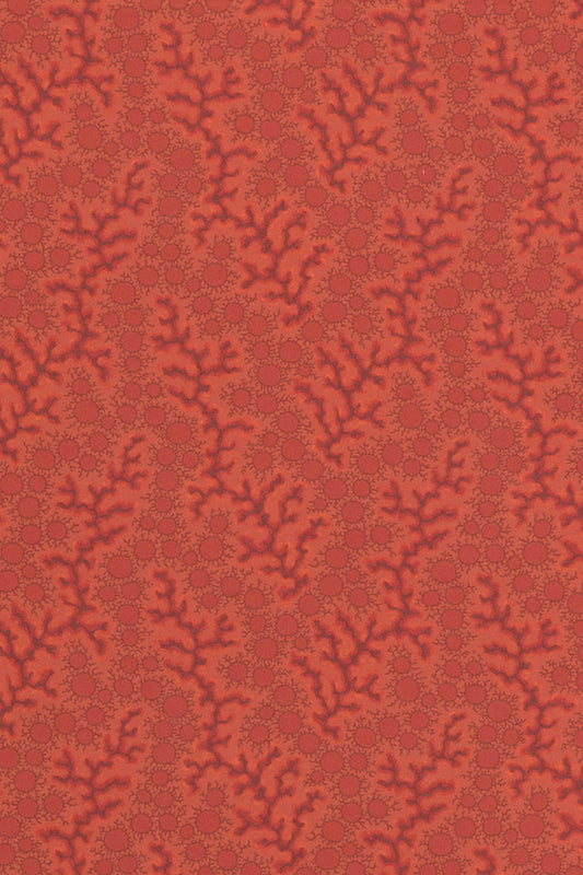 Coralie Wallpaper by Jean Monro in Harissa