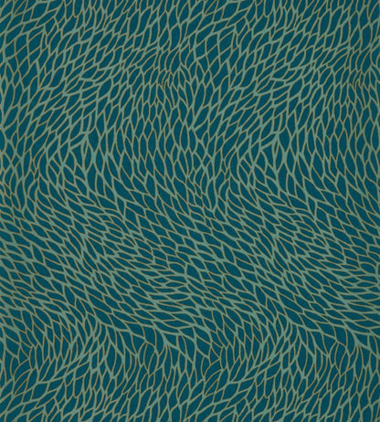 Corallino Wallpaper by Clarke & Clarke Teal