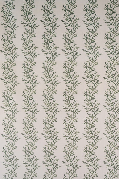 Corallo OUT Fabric by James Malone in Green (01)