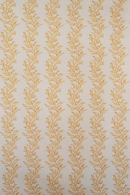 Corallo OUT Fabric by James Malone in Ochre (03)
