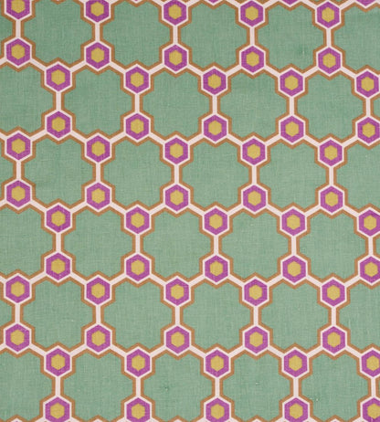 Cordoba Fabric by Vanderhurd Hollyhock/Moonstone
