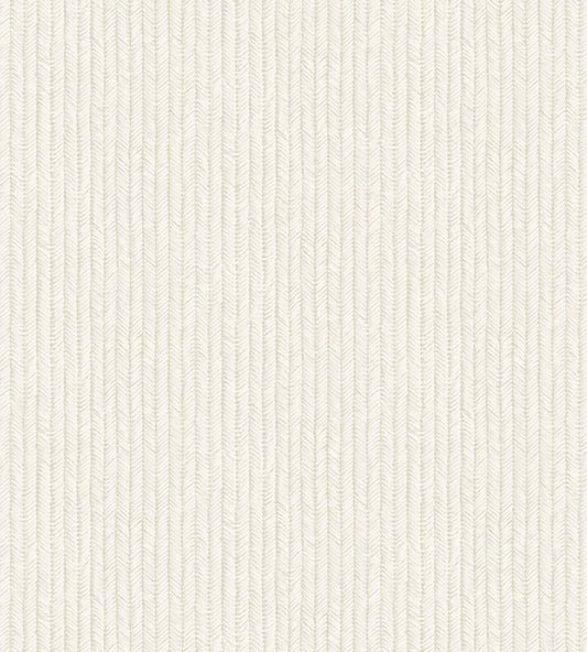 Corduroy Rib Wallpaper by Eijffinger White/Cream
