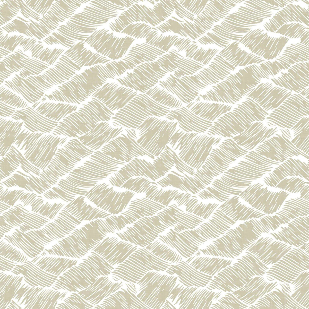 Core Auguste wallpaper by Coordonné in Gold, flat pattern view