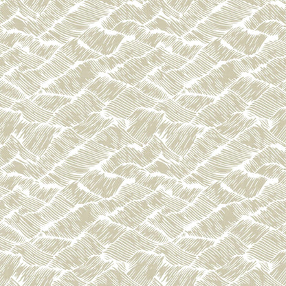 Core Auguste wallpaper by Coordonné in Gold, flat pattern view