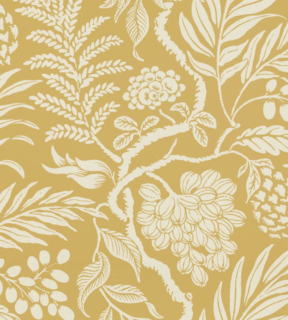 Cornucopia Wallpaper by Langelid Von Bromssen Ochre