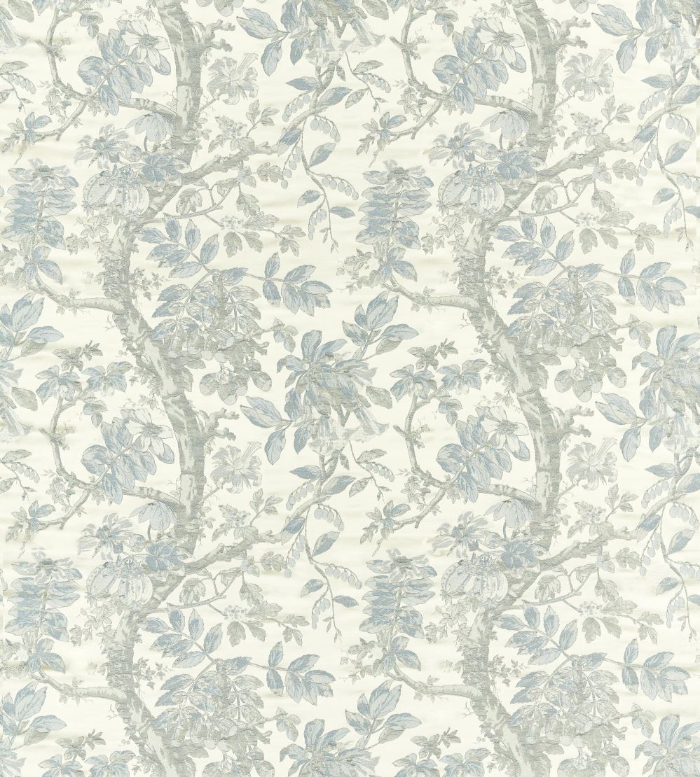 Coromandel Weave Fabric by Zoffany Blue Stone