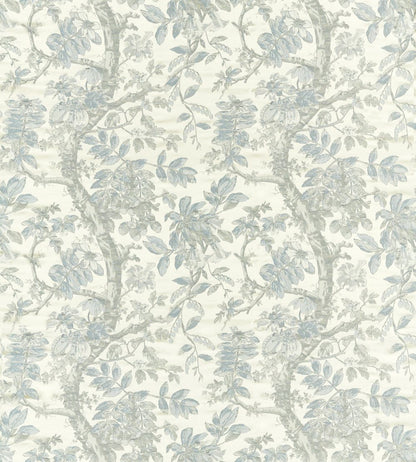 Coromandel Weave Fabric by Zoffany Blue Stone