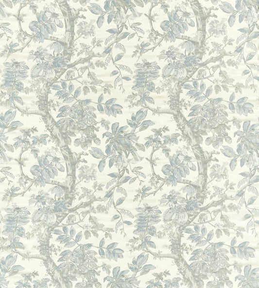 Coromandel Weave Fabric by Zoffany Blue Stone