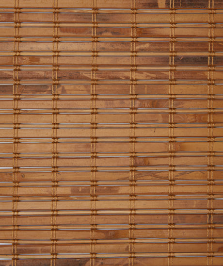Coronado Biscayne natural woven shade swatch in Caramel, Pinnacle AG80