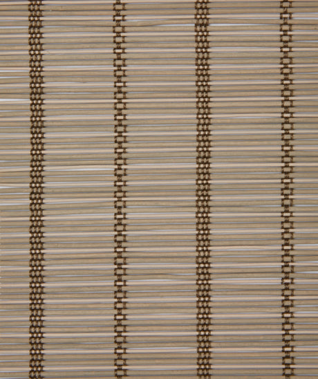 Coronado Grande Dunes natural woven shade swatch in Driftwood, Pinnacle B2266