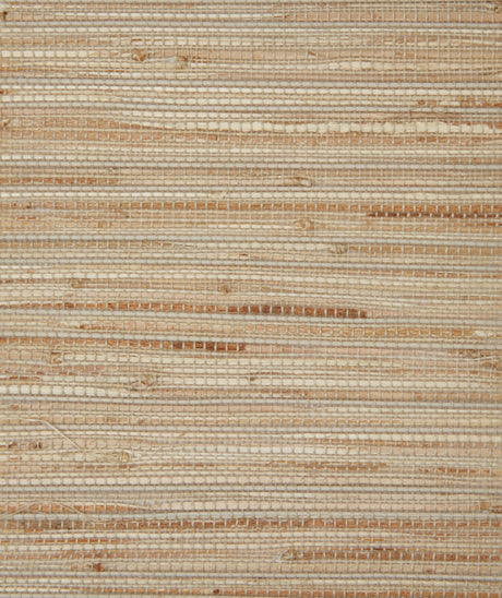 Coronado Mandalay natural woven shade swatch in Linen Sand, Pinnacle BJ2531