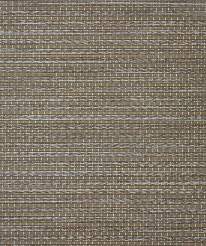 Coronado Miramar natural woven shade swatch in Dark Driftwood, Pinnacle BP2421