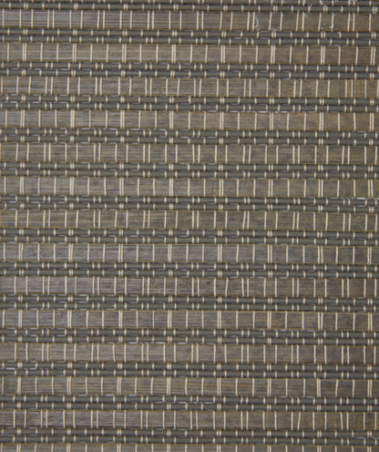 Coronado Navassa natural woven shade swatch in Graphite, Pinnacle B2326
