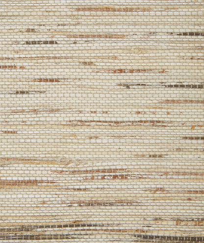 Coronado Sausalito natural woven shade swatch in Flax, Pinnacle M010