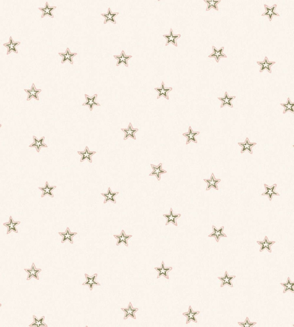 Cosmic Wallpaper by Woodchip & Magnolia Olive/Blush