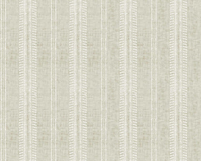 Costura wallpaper by Coordonné in Arroz/Beige, flat pattern view