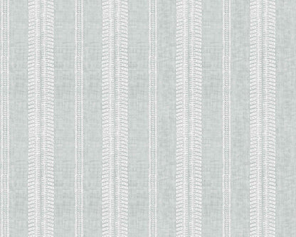 Costura wallpaper by Coordonné in Plata, flat pattern view
