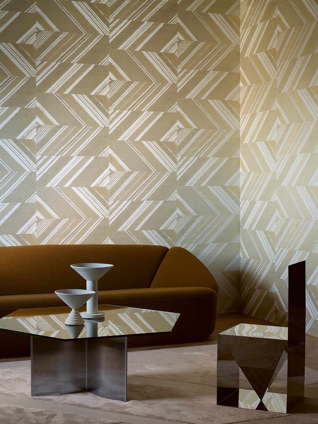 Cote d'Opale Wallpaper by Pierre Frey shown in a room setting (view 1)