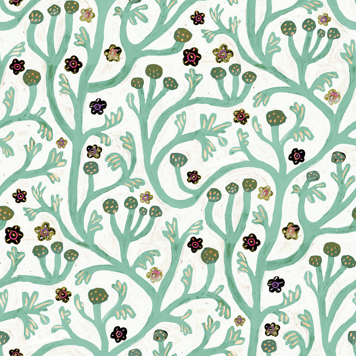 Cottage Linden mural by Bien Fait
