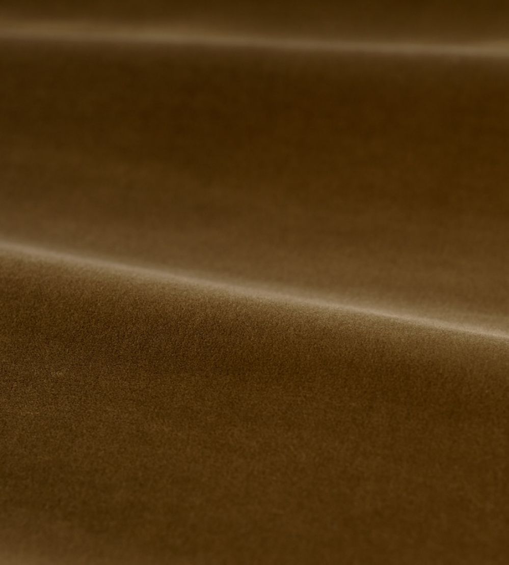 Cotton Velvet Performance Fabric by Zoffany Camel