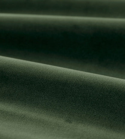 Cotton Velvet Performance Fabric by Zoffany Deep Moss
