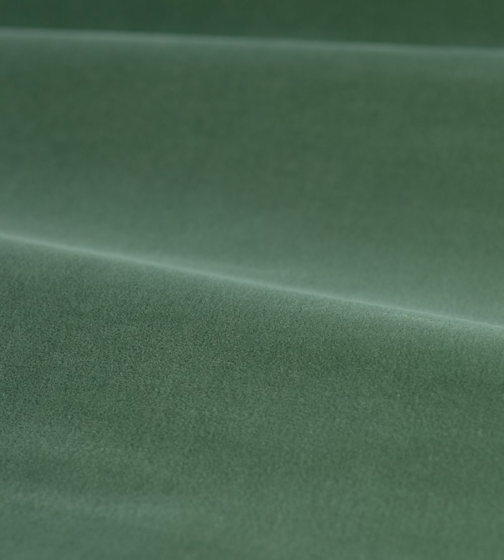 Cotton Velvet Performance Fabric by Zoffany Eau de Nil
