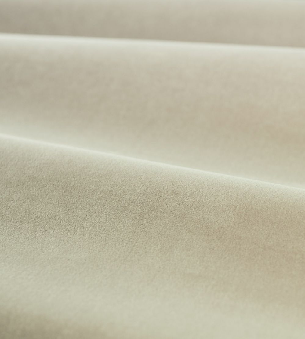 Cotton Velvet Performance Fabric by Zoffany Platinum Grey