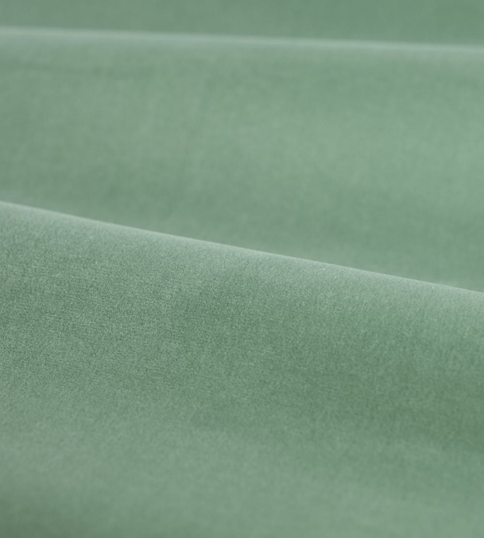 Cotton Velvet Performance Fabric by Zoffany Stockholm Blue