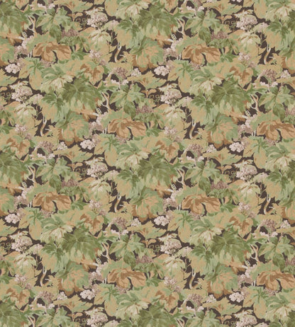 Country Walk Fabric by Mulberry Home Charcoal