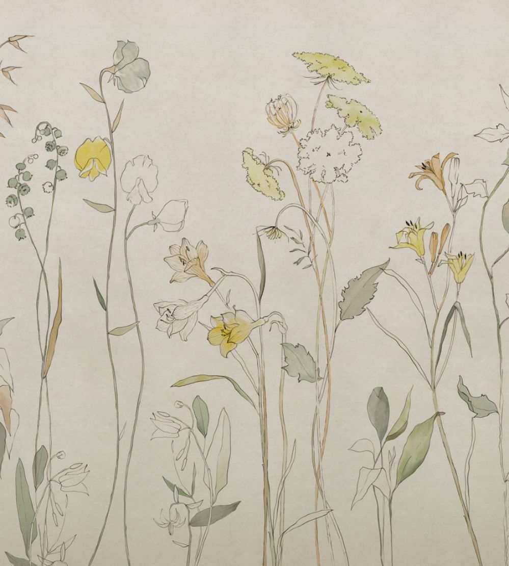 Countryside Mural by Coordonne Yellow