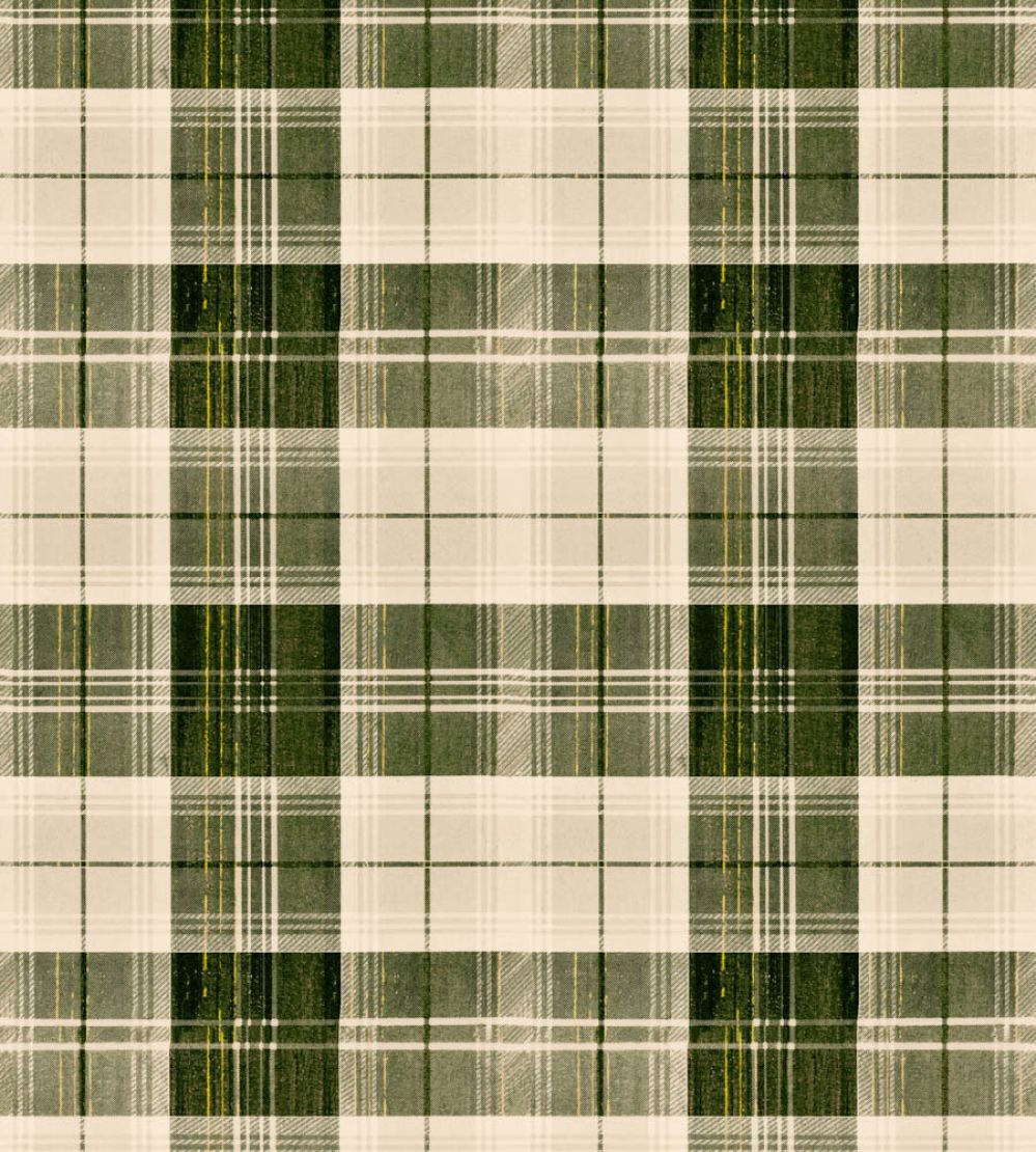 Countryside Plaid Wallpaper by MINDTHEGAP Beechnut