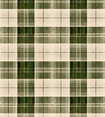 Countryside Plaid Wallpaper by MINDTHEGAP Beechnut