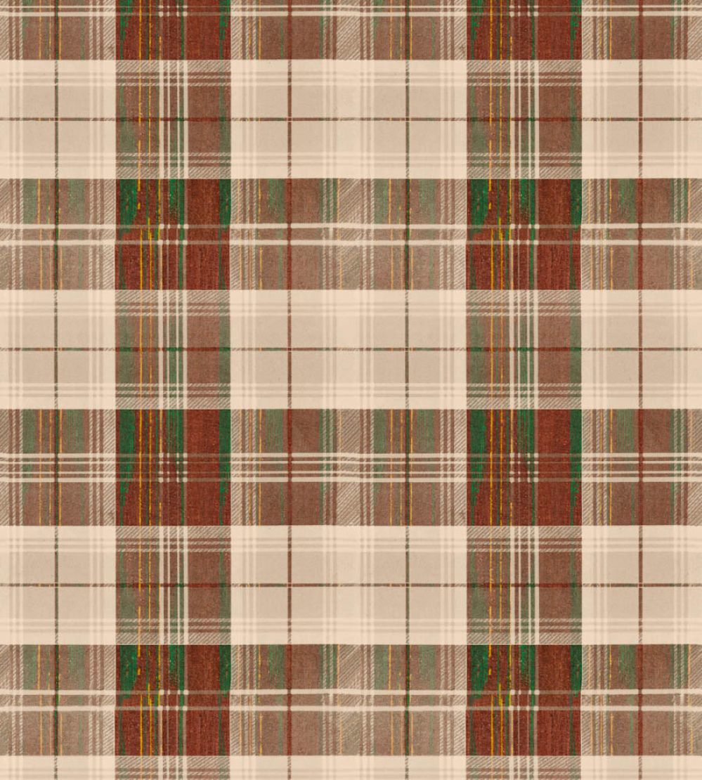Countryside Plaid Wallpaper by MINDTHEGAP Leather