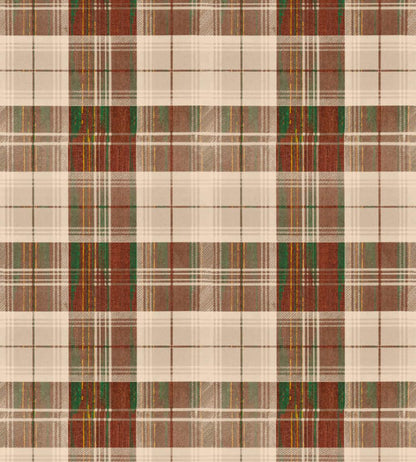 Countryside Plaid Wallpaper by MINDTHEGAP Leather