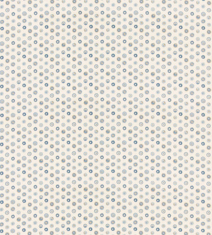 Court Buttons Fabric by GP & J Baker Blue