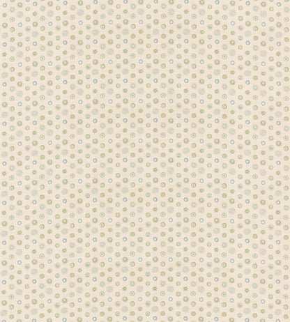 Court Buttons Fabric by GP & J Baker Blue/Green