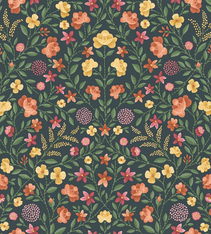 Court Embroidery Wallpaper by Cole & Son Marigold