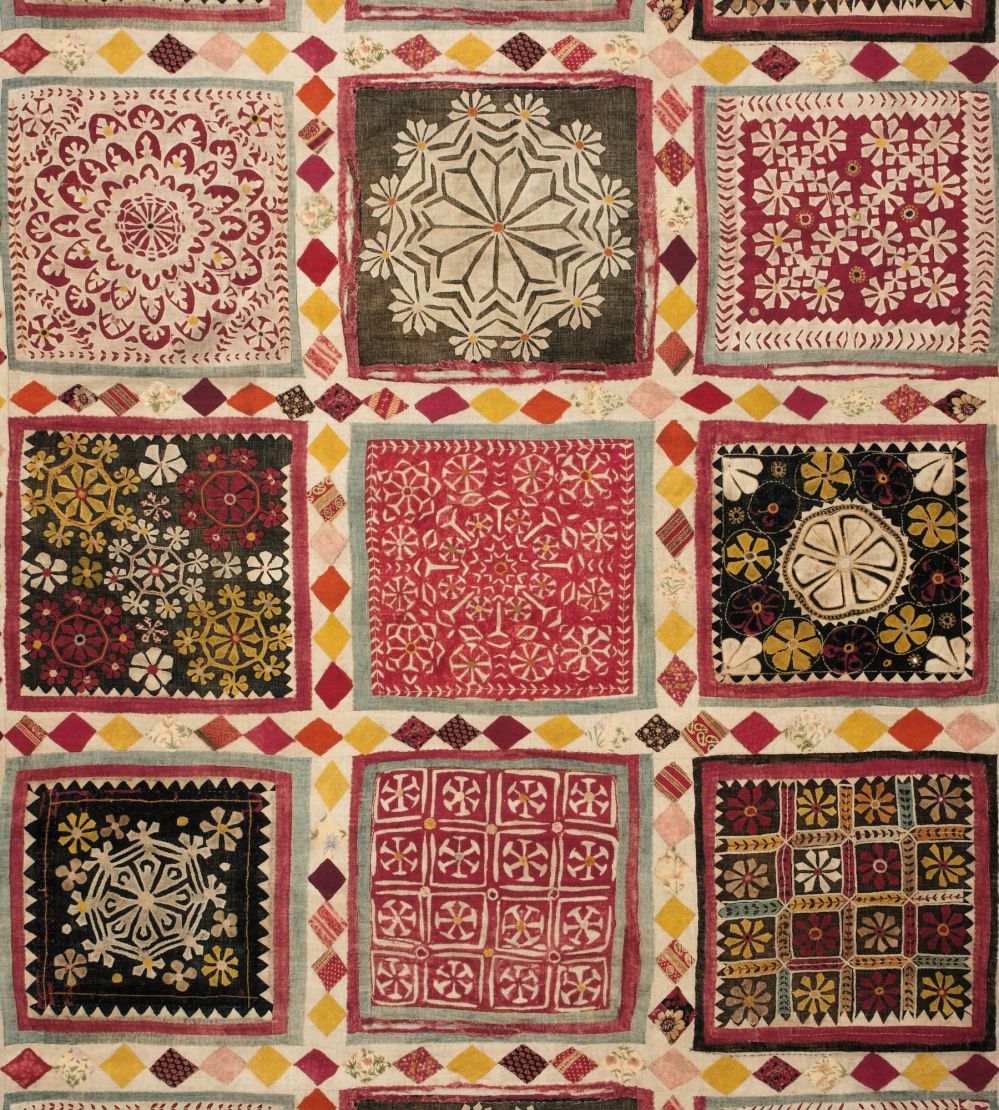 Courtyard Outdoor Fabric by Andrew Martin Multi