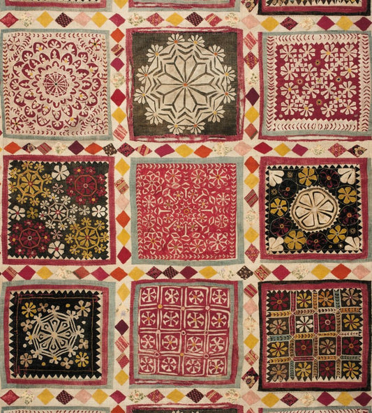 Courtyard Outdoor Fabric by Andrew Martin Multi