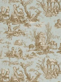 Coutances Wallpaper by Pierre Frey in Aquamist (FP195002)