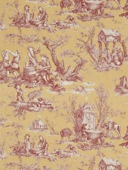Coutances Wallpaper by Pierre Frey in Wheat (FP195003)