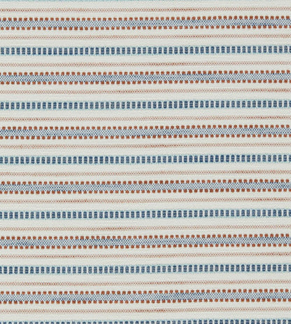 Cove Fabric by Harlequin Indigo/Rust