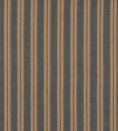 Cowdray Stripe Fabric by Mulberry Home Denim
